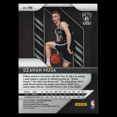 Dzanan Musa RC 2018-19 Prizm Rookie Nets