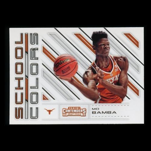 Mo Bamba RC 2018 Contenders Draft Picks Rookie School Colors Magic