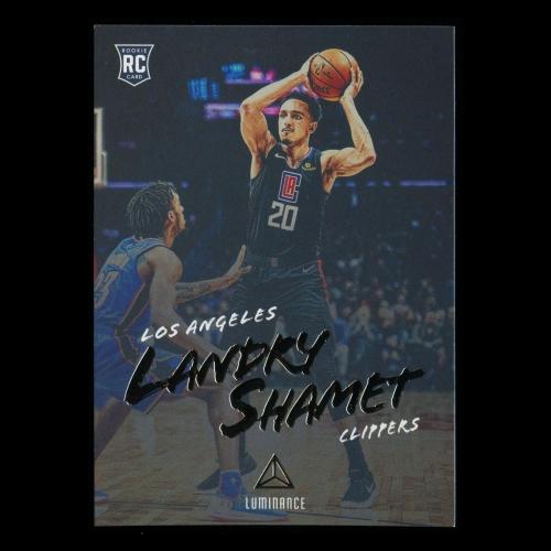 Landry Shamet RC 2018-19 Chronicles Luminance Rookie Clippers