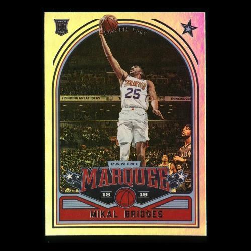 Mikal Bridges RC 2018-19 Chronicles Marquee Suns