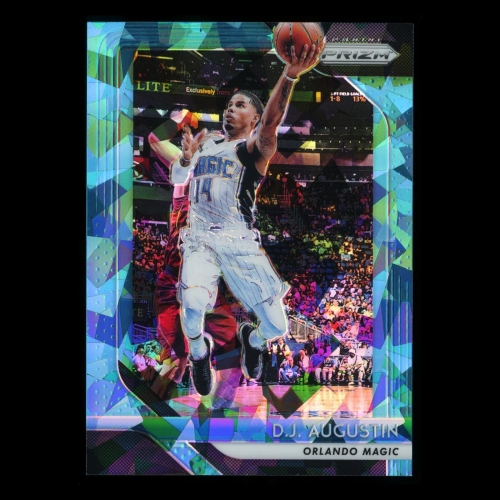 D.J. Augustin 2018-19 Prizm Blue Ice Magic 93/99