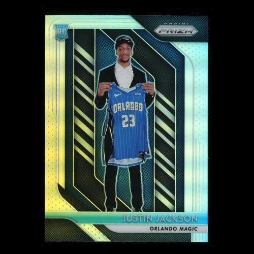 Justin Jackson RC 2018-19 Prizm Silver Rookie Magic