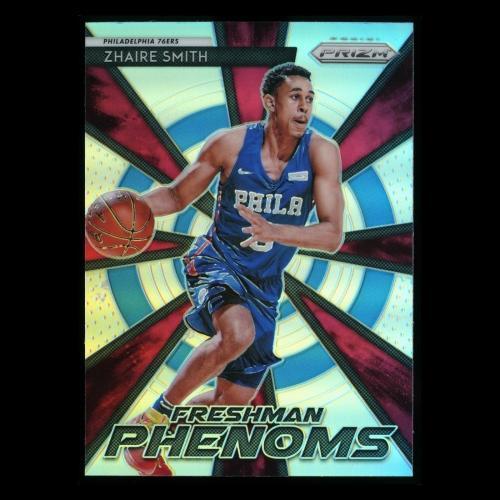 Zhaire Smith RC 2018-19 Prizm Freshman Phenoms 76ers