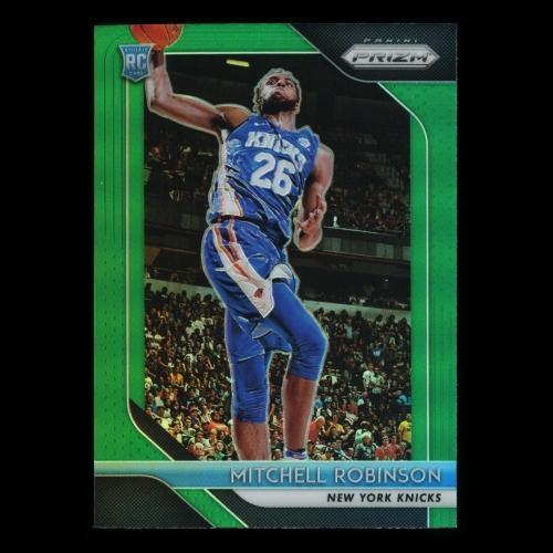 Mitchell Robinson RC 2018-19 Prizm Green Rookie Knicks