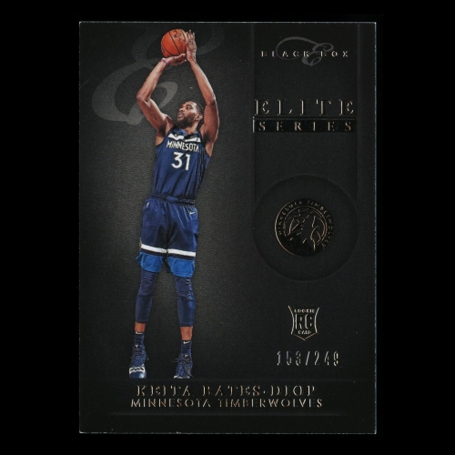 Keita Bates-Diop 2018-19 Chronicles Elite Black Box Rookie Timberwolves 153/249