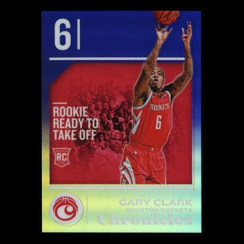 Gary Clark RC 2018-19 Chronicles Purple Rookie Rockets 05/49