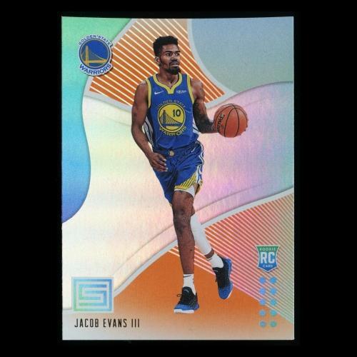 Jacob Evans III RC 2018-19 Status Orange Rookie Warriors