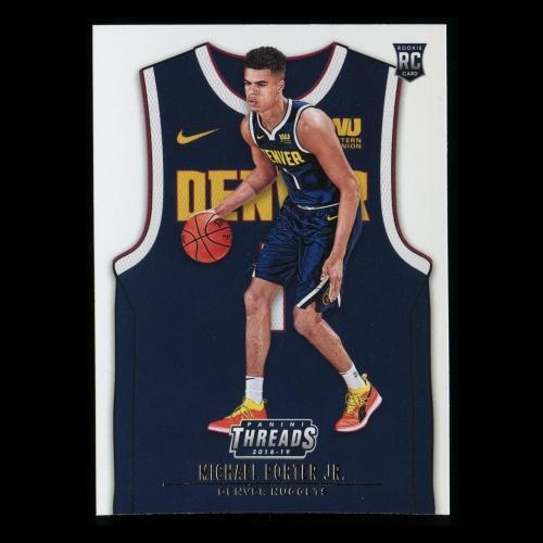 Michael Porter Jr. RC 2018-19 Threads Icon Jersey Rookie Nuggets