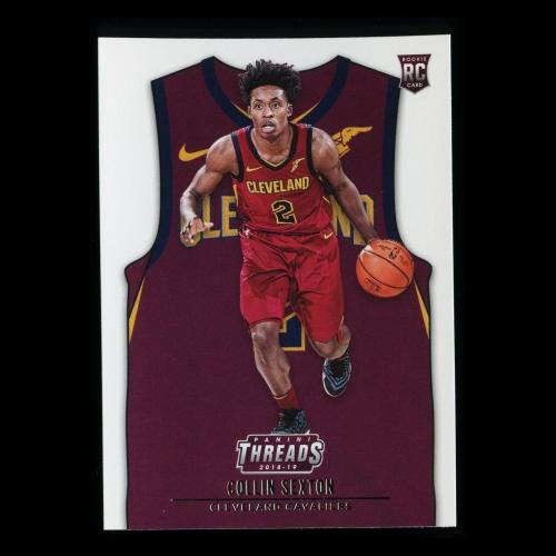 Collin Sexton RC 2018-19 Threads Icon Jersey Rookie Cavaliers