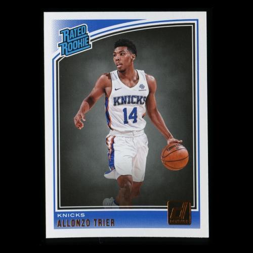 Allonzo Trier RR 2018-19 Donruss Rated Rookie Knicks
