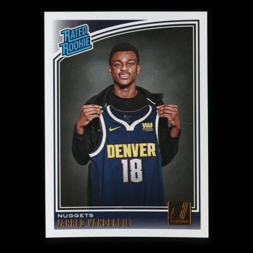 Jarred Vanderbilt RR 2018-19 Donruss Rated Rookie Nuggets