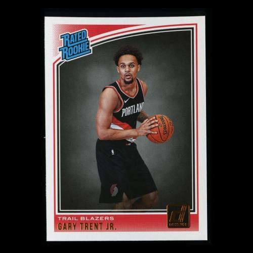 Gary Trent Jr. RR 2018-19 Donruss Rated Rookie Trail Blazers
