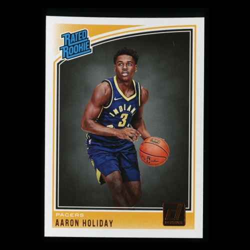 Aaron Holiday RR 2018-19 Donruss Rated Rookie Pacers