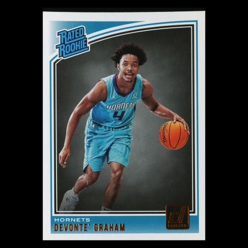 Devonte Graham RR 2018-19 Donruss Rated Rookie Hornets