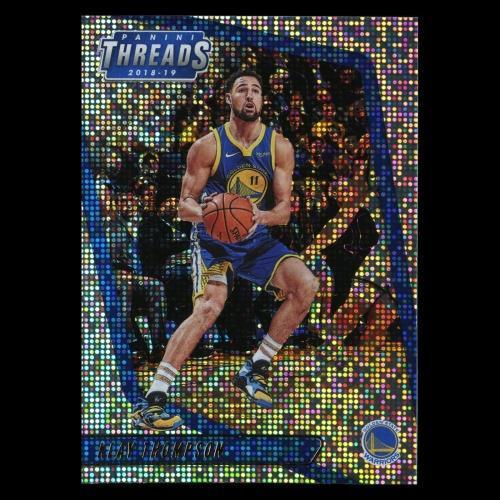 Klay Thompson 2018-19 Threads Dazzle Warriors