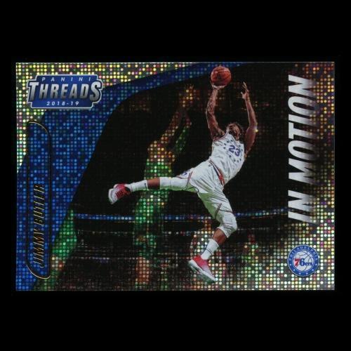 Jimmy Butler 2018-19 Threads In Motion Dazzle 76ers