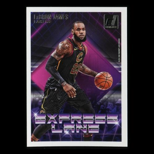 LeBron James 2018-19 Donruss Express Lane Lakers
