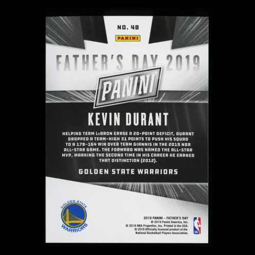 Kevin Durant 2019 Father's Day Warriors