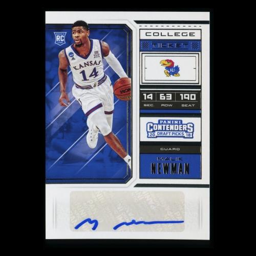 Malik Newman RC 2018 Contenders Draft Picks College Ticket Rookie Auto Jayhawks/Frutti Extra Bursaspor