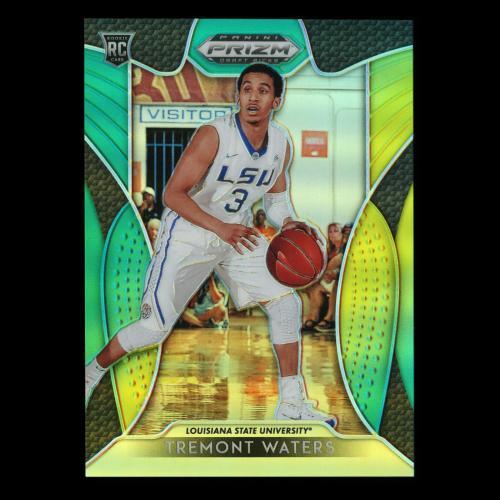 Tremont Waters RC 2019-20 Prizm Draft Picks Green & Yellow Rookie Tigers | Celtics 215/249