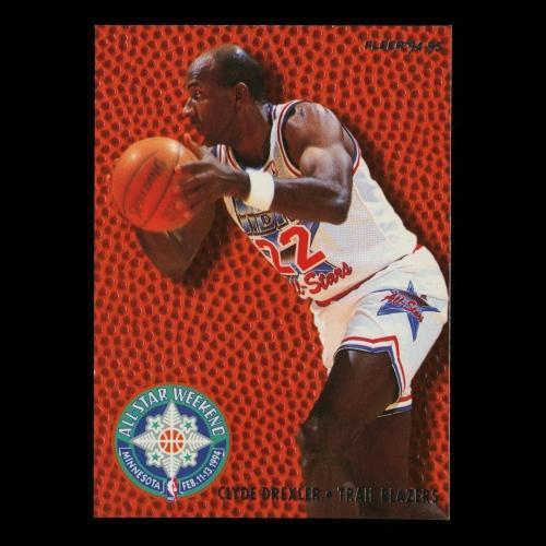 Clyde Drexler 1994-95 Fleer Minnesota All-Star Weekend Trail Blazers