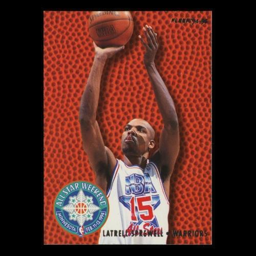 Latrell Sprewell 1994-95 Fleer Minnesota All-Star Weekend Warriors