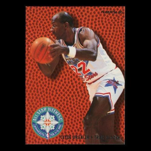 Clyde Drexler 1994-95 Fleer Minnesota All-Star Weekend Trail Blazers