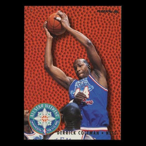 Derrick Coleman 1994-95 Fleer Minnesota All-Star Weekend Nets