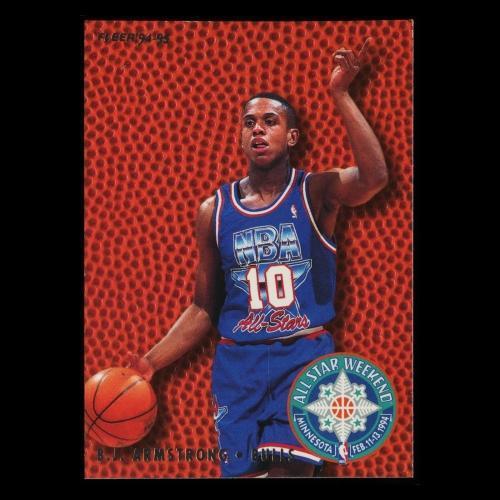 B.J. Armstrong 1994-95 Fleer Minnesota All-Star Weekend Bulls