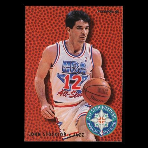 John Stockton 1994-95 Fleer Minnesota All-Star Weekend Jazz