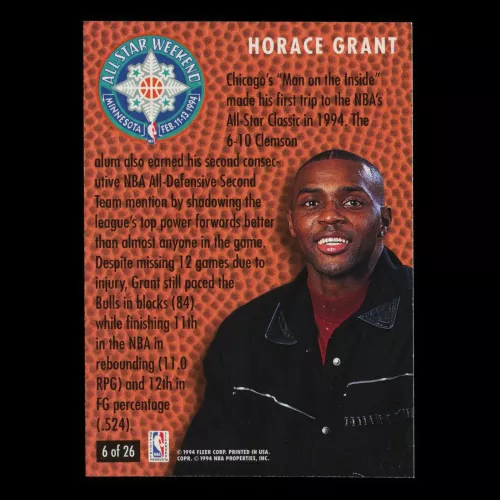 Horace Grant 1994-95 Fleer Minnesota All-Star Weekend Bulls