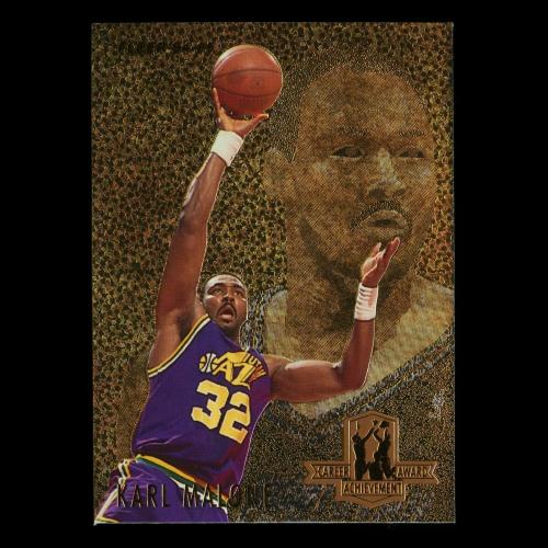 Karl Malone 1994-95 Fleer Career Achievement Jazz