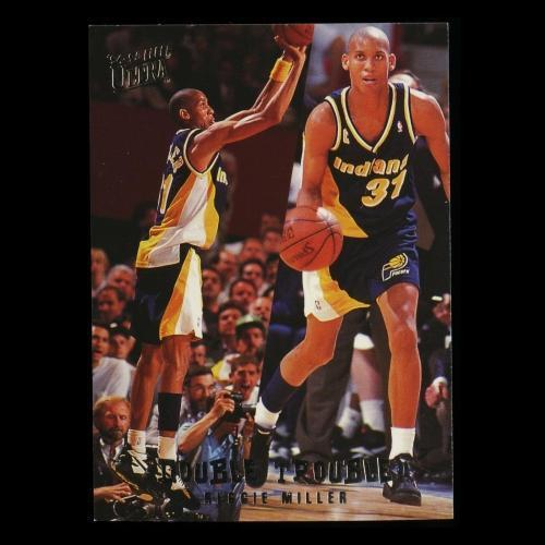 Reggie Miller 1994-95 Ultra Double Trouble Pacers