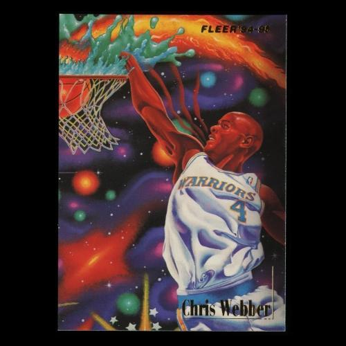 Chris Webber 1994-95 Fleer Good as Gold Warriors