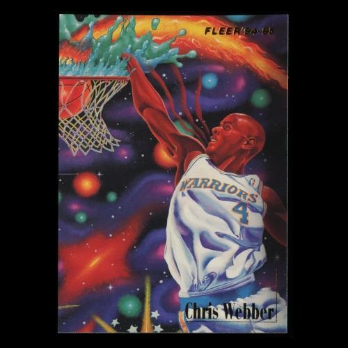 Chris Webber 1994-95 Fleer Good as Gold Warriors