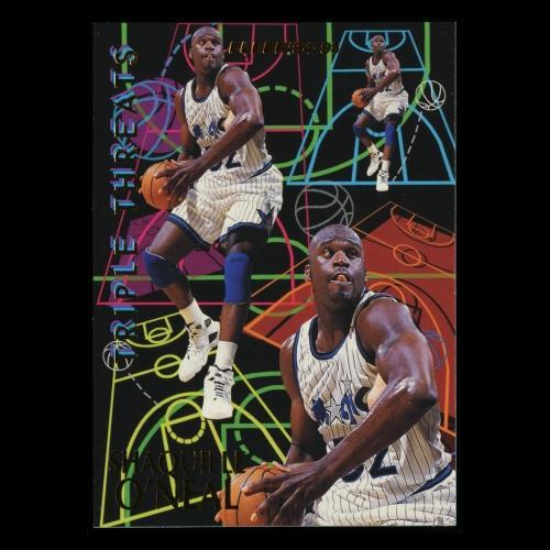 Shaquille O'Neal 1994-95 Fleer Triple Threats Magic