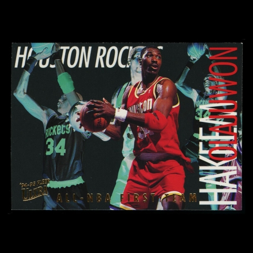 Hakeem Olajuwon 1994-95 Ultra All-NBA First Team Rockets