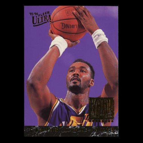 Karl Malone 1993-94 Ultra Career Highlights Jazz