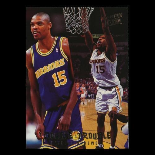 Latrell Sprewell 1994-95 Ultra Double Trouble Warriors
