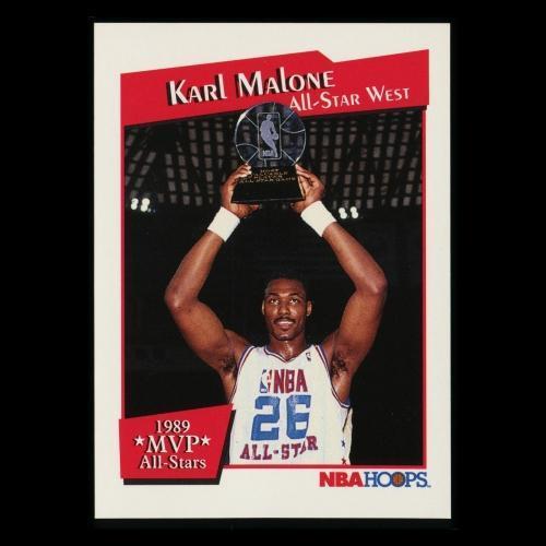 Karl Malone 1991-92 Hoops MVP All-Stars Jazz