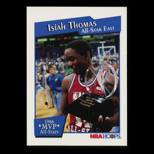 Isiah Thomas 1991-92 Hoops MVP All-Stars Pistons