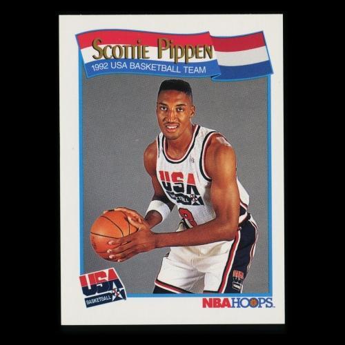 Scottie Pippen 1991-92 Hoops USA Basketball Bulls