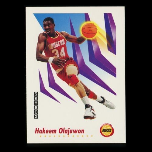 Hakeem Olajuwon 1991-92 Skybox Rockets