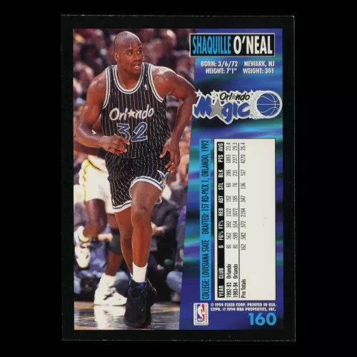 Shaquille O'Neal 1994-95 Fleer Magic