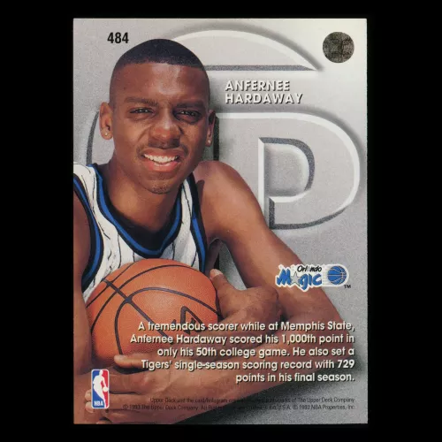 Anfernee Hardaway 1993-94 Upper Deck Top Prospects Rookie Magic