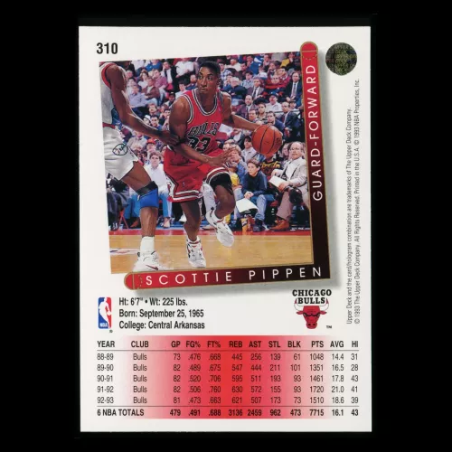 Scottie Pippen 1993-94 Upper Deck Bulls