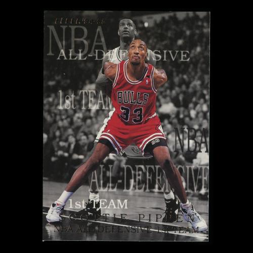 Scottie Pippen 1994-95 Fleer All-Defensive Bulls