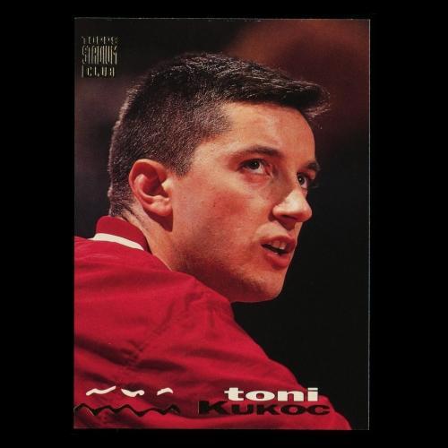 Toni Kukoc 1993-94 Topps Stadium Club Bulls