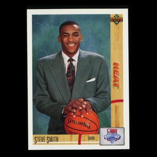 Steve Smith 1991-92 Upper Deck NBA Draft Heat