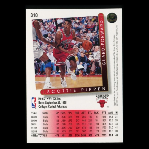 Scottie Pippen 1993-94 Upper Deck Bulls